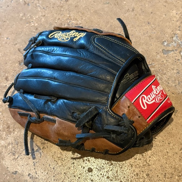 Rawlings D1200BC Premium and 12 Inch Black Brown Leather Baseball Glove RHT - Picture 2 of 10